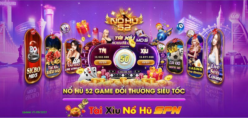 Nohu52.Win – Cổng game Uy tín Siêu thưởng nạp mỗi ngày
