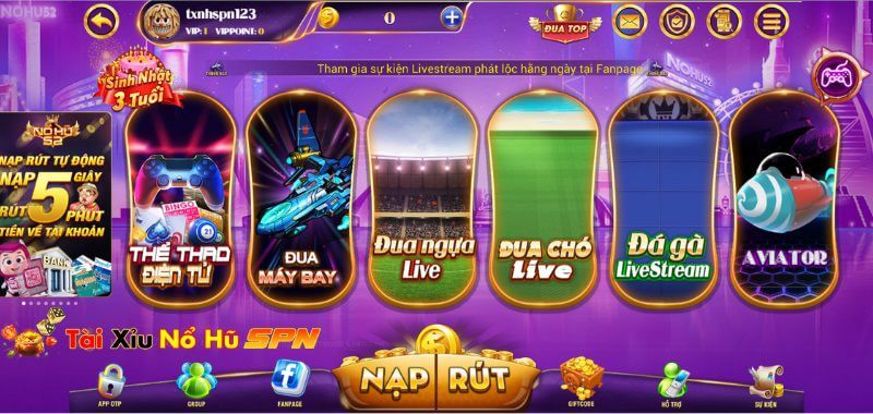 Game mới Noh52.Win